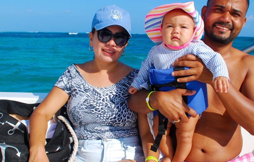 Private Boat Cruise with Music, Drinks & Snorkeling (Up to 15 people)