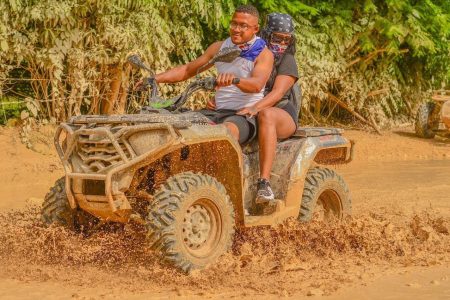 ATV Off-Road Tour with Cave & Beach Stop