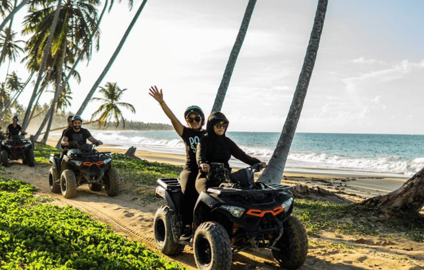 ATV Off-Road Tour with Cave & Beach Stop