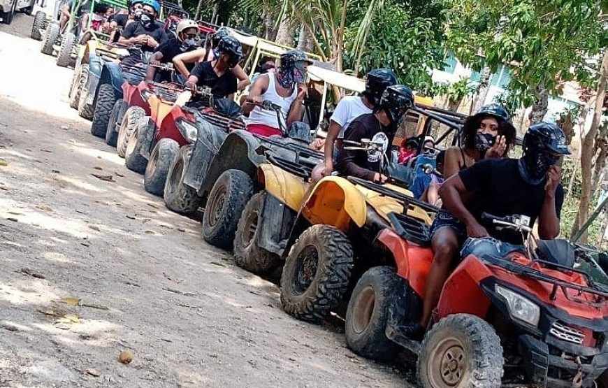 ATV Off-Road Tour with Cave & Beach Stop