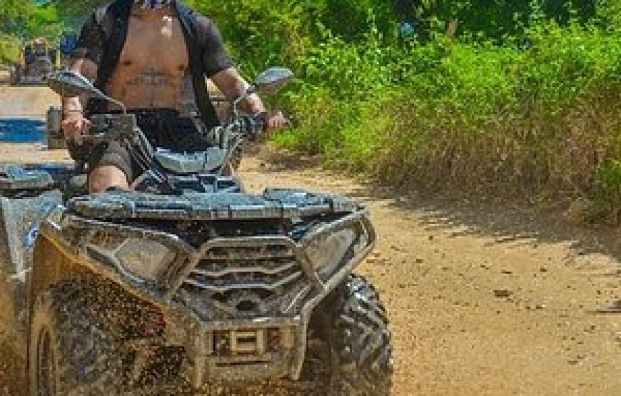 ATV Off-Road Tour with Cave & Beach Stop
