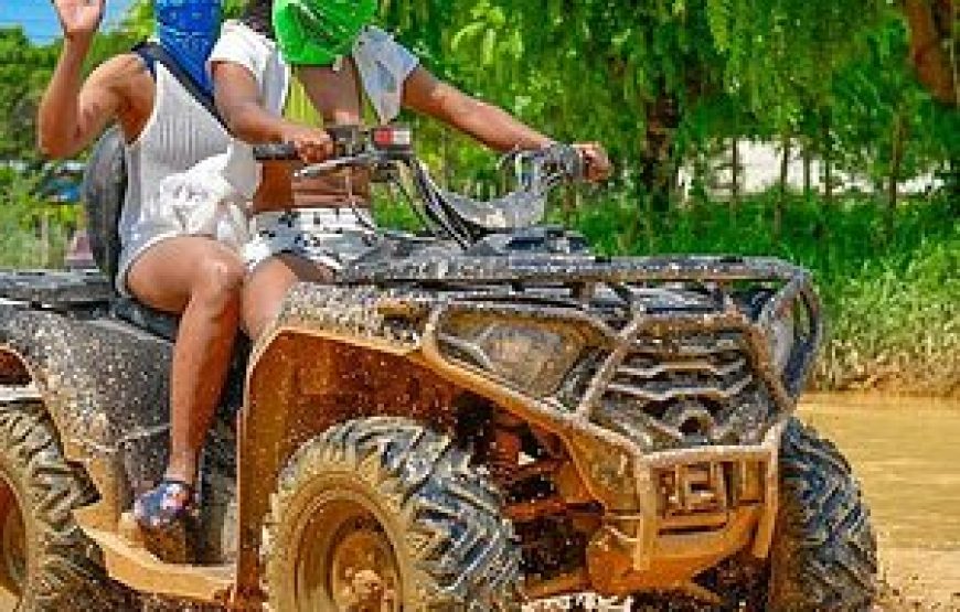 ATV Off-Road Tour with Cave & Beach Stop